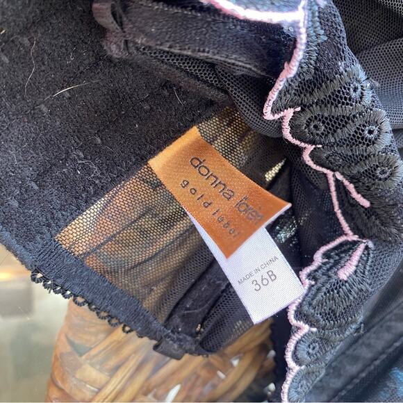 Donna L’Oren Sheer Mesh Lace Corset - Picture 7 of 7